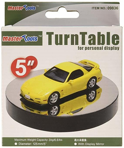 Trumpeter 125 Mm Turntable Display Modelo Kit