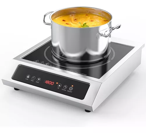 Vayepro Placa caliente, estufa eléctrica portátil de 1500 W, cocina  eléctrica individual, quemador portátil para cocinar, placa de cocina para