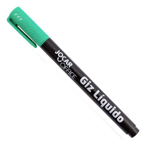 Caneta Giz Liquido Verde Para Quadro Negro Etiquetas Lousa