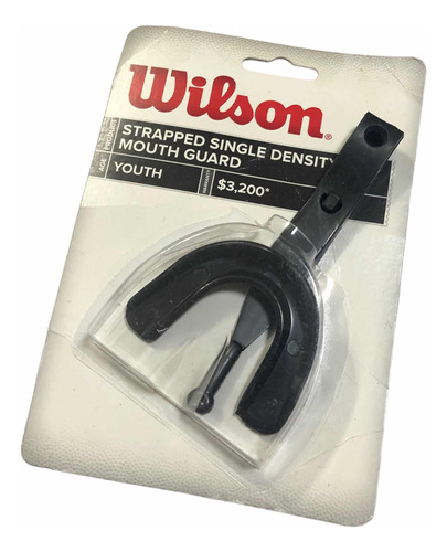 Protector Bucal Simple Wilson Strapped S Density Youth Niños