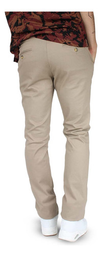 Pantalones Hombre Slim Fit De Vestir Casual Cómodo