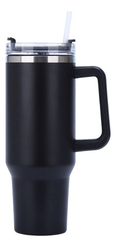Termo Acero Inoxidable 40oz Vaso Térmico Mantiene Frio Negro