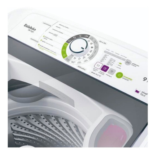 Imagen 5 de 6 de Lavarropas automático Eslabón de Lujo EWH09A blanco 9kg 220 V