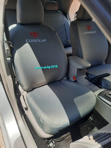 Forros De Asientos Impermeables Toyota Corolla Xei 2009 2016