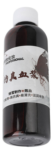 Pintura Corporal Lavable Con Sangre Falsa, Comestible Para H