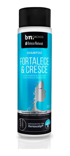 Shampoo Fortalece & Cresce Bn Cachos 300ml Beleza Natural