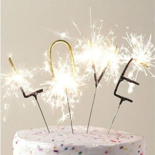 Vela Pastelera Personalizada , Nombres,números,frases,figura