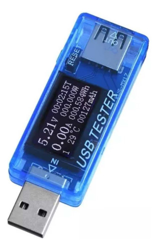 Multifuncional Tester Usb 8 En 1 Corriente Multímetro