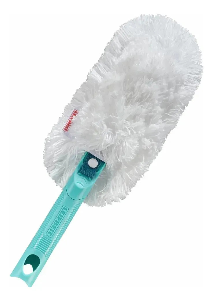 Plumero Microfibra Leifheit Superduster Atrapa Polvo 360 Blanco