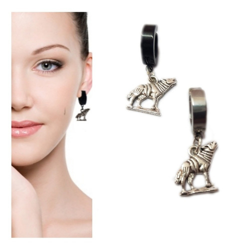 Aros Falso Lobo Par Piercing A Presion