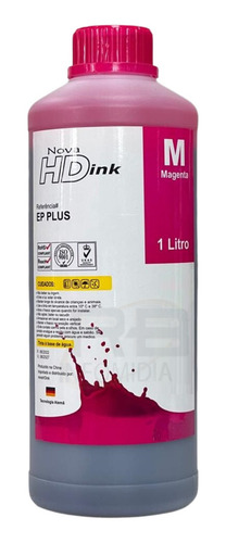 1 Litro Tinta Ep Hdink Plus Corante L800 L805 L850 L1800 Tinta Magenta
