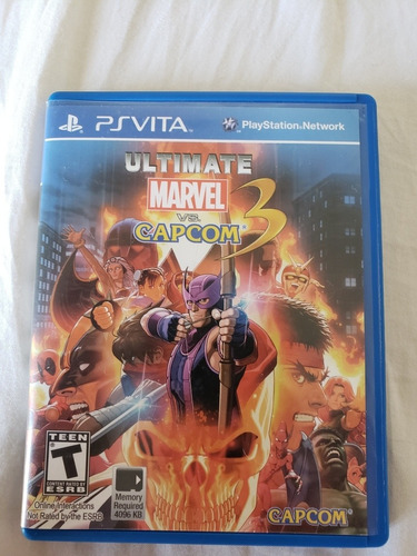 Ultimate Marvel Vs Capcom 3 Ps Vita 