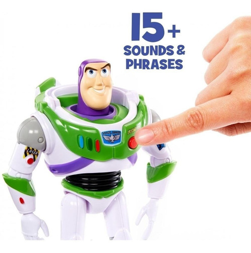 Buzz Lightyear Parlante +15frases Sonido Articulado Toy Stor