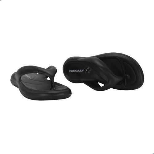 Tamanco Feminino Piccadilly Marshmallow Preto