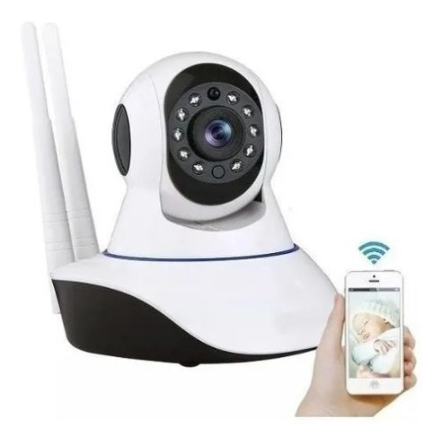 Camara Ip Wifi Hd Motorizada Vision Nocturna 360°