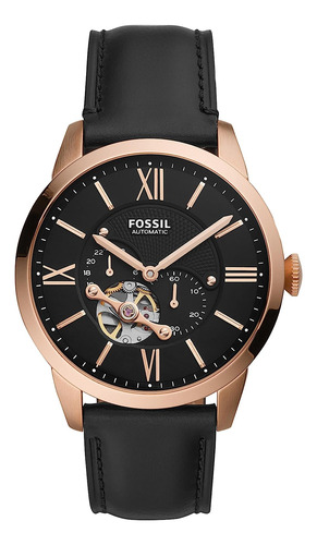 Reloj Pulsera  Fossil Me3170 Del Dial Negro