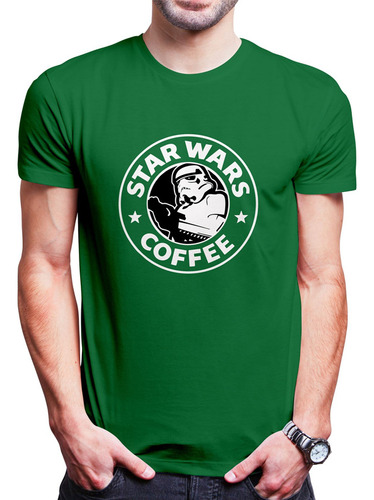 Polo Varon Star Wars Coffee (d1390 Boleto.store)