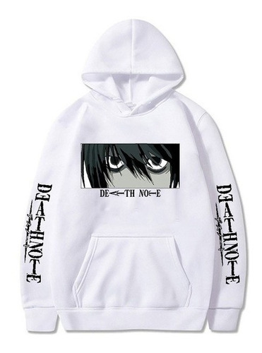 Moletom Death Note L Lawliet Detetive Olhos Anime