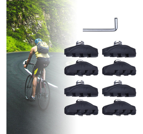 Pastillas De Freno De Bicicleta Tipo V, Pinzas De 4 Pares