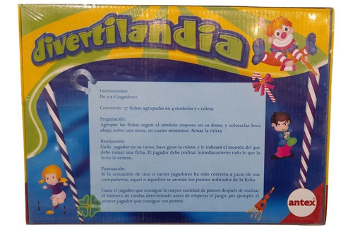 Juego De Mesa Divertilandia