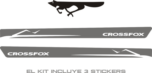 Calcomanías Crossfox Volskwagen