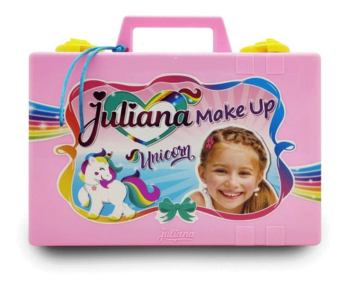 Imagen 1 de 9 de Valija Maquillaje Juliana Make Up Unicorn Jul046 