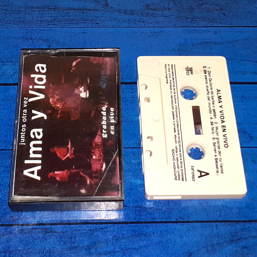 Alma Y Vida Juntos Otra Vez Cassette Arg Maceo-disquería (Usado)