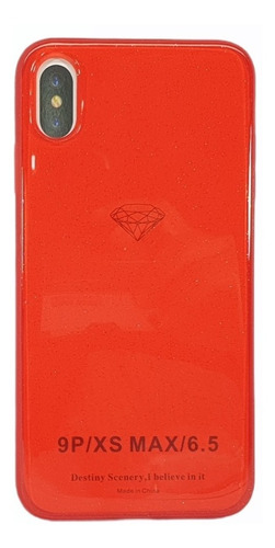 Forro iPhone XS Max 6.5 Rojo Cod 1812