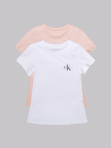 2 Poleras Pack Mujer Deportivas Multicolor Calvin Klein