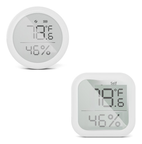 Sensor De Temperatura Y Humedad Zigbee Square - Smart Zigbee