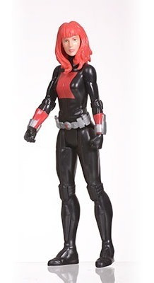 Muñeco Black Widow Marvel 30cms Titan Hero Heroes Avengers 