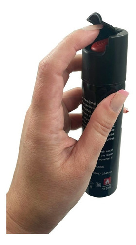 Imagen 2 de 8 de Gas Pimienta Paralizante Lacrimógeno + Cuchillo Tarjeta