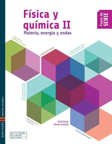 Física Y Química 2, De Fuera De Serie. Editorial Edelvives, Tapa Blanda En Español