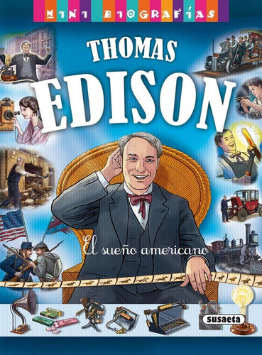 Thomas Edison, De Morán, José. Editorial Susaeta, Tapa Dura En Español