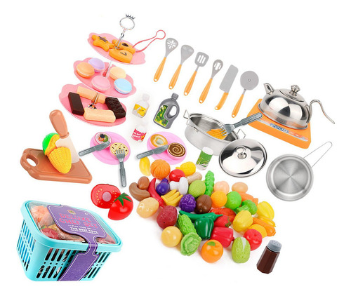 Y Juego De Comida Para Niños, Juego De Cocina De Simulación,