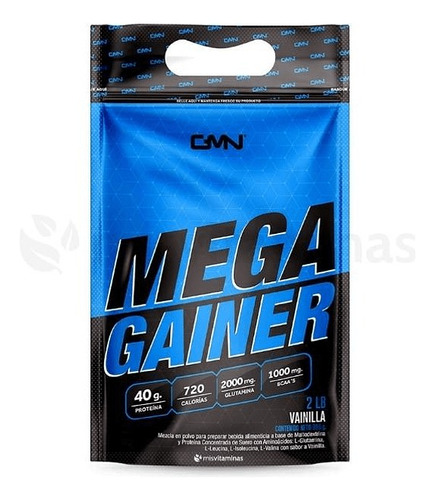 Super Mega Gainer 2 Libras 2lb Lbs Hipercalorica Gmn