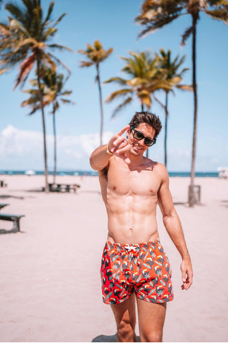 Imagen 6 de 6 de Traje De Baño Hombre Tucan Pecora Short Malla