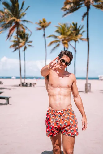 Traje De Ba o Hombre Tucan Pecora Short Malla