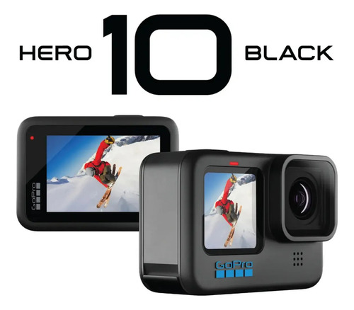 Gopro Hero 10 Black 5.3k 23mp Estabilização Ação
