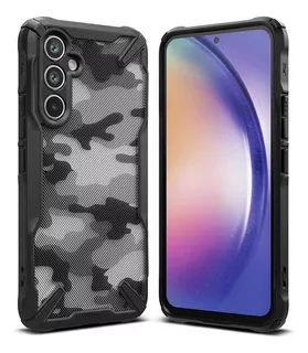 Case Ringke Fusion-x Design Galaxy A54 5g - Camo Black