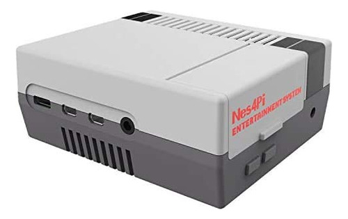 Funda Geeekpi Retro Gaming Nes4pi Para Raspberry Pi 4 Modelo