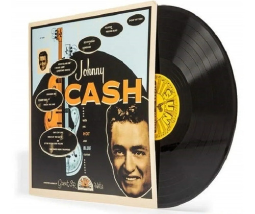 Johnny Cash With His Hot And Blue Guitar Lp Vinilo En Stock