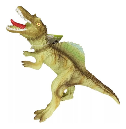 Dinosaurio Soft Juguete Spinosaurus Con Chifle 20cm Wabro
