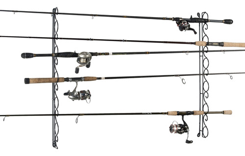 Organiado Pesca Horizontal Techo Rack Para Caña Pescar