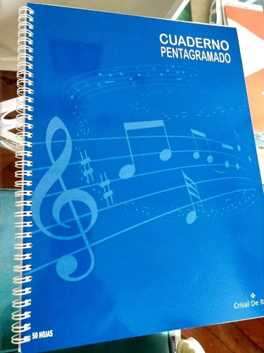 Pack De 2 Cuadernos Pentagramados - 50 Hojas Espiral - En Palermo