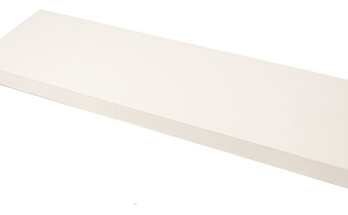 Repisa Estante Flotante Melamina 80 x 25 Soporte Invisible Color Blanco