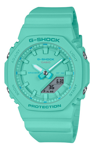 Reloj G-shock Gma-p2100-2a Resina Mujer Turquesa