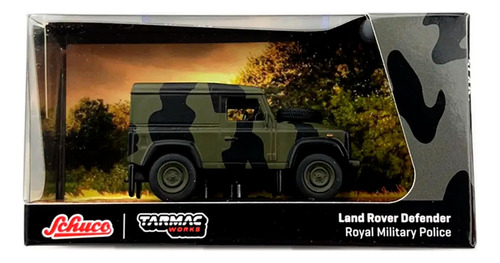 Tarmac Land Rover Defender Hot Wheels Ruedas/goma 6 Cm 1:64