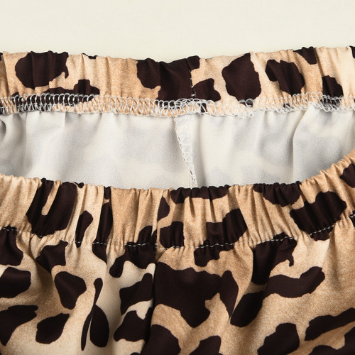 Conjunto De Pantalones Para Mujer De Dos Piezas Con Estampad