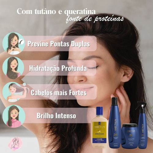 Kit Tratamento Completo Aneethun Linha A (4 Itens)